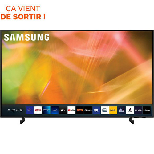 Samsung - TV intelligente Samsung UE43AU8005K 43" 4K Ultra HD QLED WIFI 5 Ghz - TV 40'' à 43''