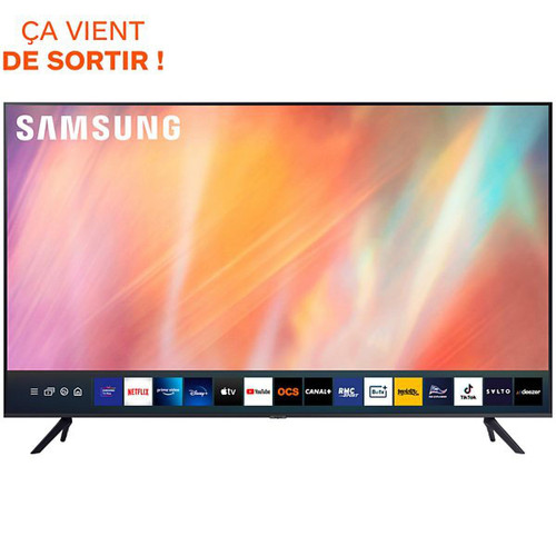 Samsung - TV intelligente Samsung UE55AU7105 55" LED 4K Ultra HD Wi-Fi - TV, Télévisions 4k uhd