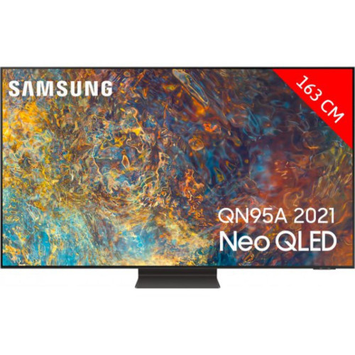 Samsung - TV Neo QLED 4K 163 cm QE65QN95A - TV 56'' à 65'' 65