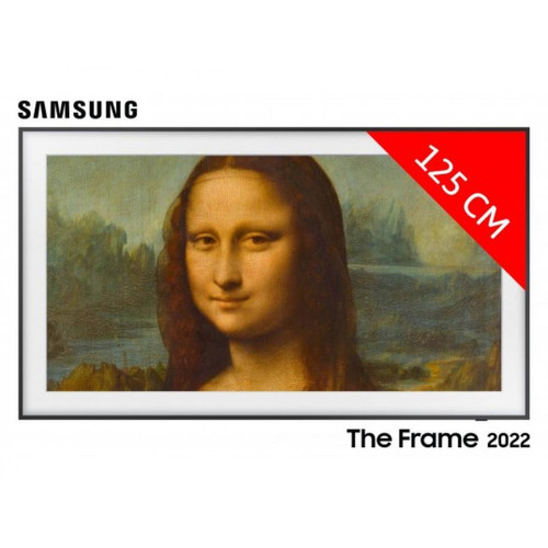 Samsung - TV QLED 4K 125 cm QE50LS03B 2022 (1x cadre offert) - TV 44'' à 49''