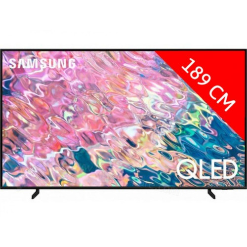 Samsung - TV QLED 4K 189 cm QE75Q65B 2022 - TV QLED TV, Home Cinéma