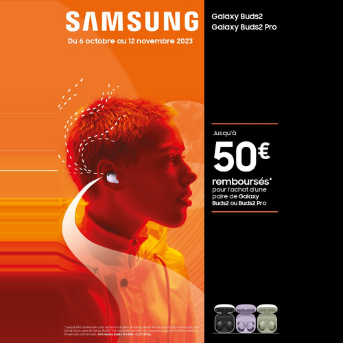 Ecouteurs intra-auriculaires Samsung SM-R177NZKAXEF