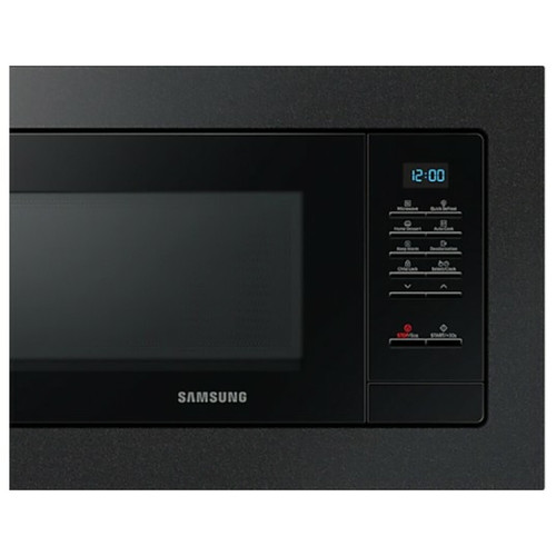 Samsung Micro ondes Encastrable MS20A7013AB, 20 litres, 850 W, plateau 25.5 cm