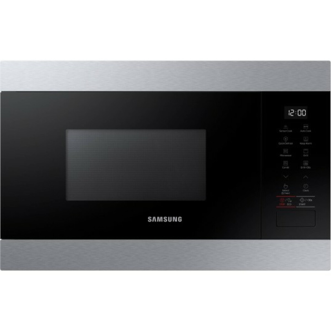 Samsung Micro ondes Encastrable MS22M8274AT 22 litres, 850 Watts, inox
