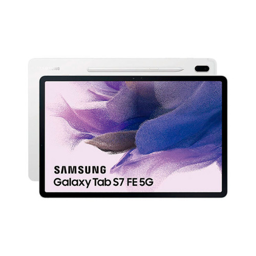 Samsung - Samsung Galaxy Tab S7 FE 5G 12.4" 4Go / 64Go Argent (Mystic Silver) T736 - Samsung Galaxy Tab