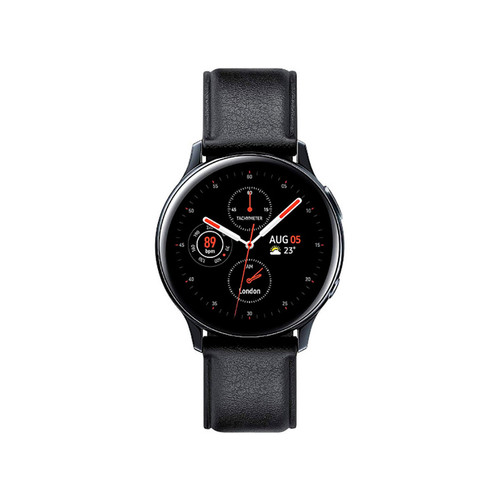 Samsung - Samsung Galaxy Watch Active 2 40mm Noir (Stainless Steel Black) R830 Samsung  - Samsung Galaxy Watch Active Objets connectés