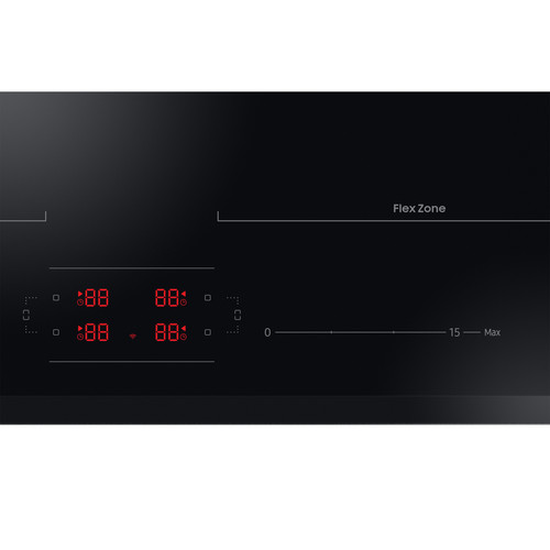 Table de cuisson Samsung NZ64B5066KK Noir Intégré (placement) 60 cm Plaque avec zone à induction 4 zone(s)