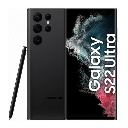 Samsung - Samsung S908B/DS Galaxy S22 Ultra 5G (Double Sim - 6.8" - 128 Go, 8 Go RAM) Noir Samsung  - Samsung Galaxy