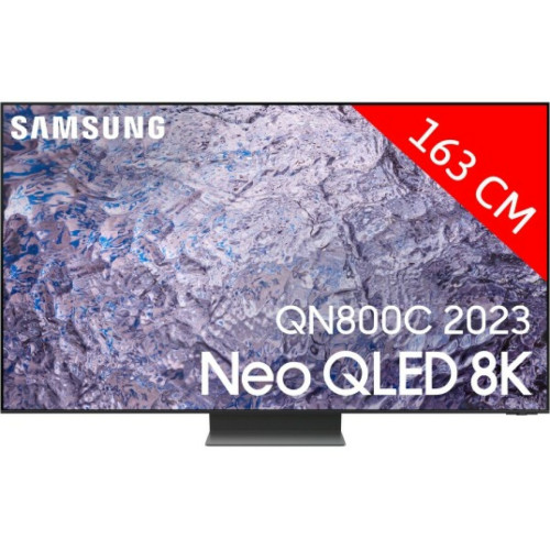 Samsung - TV Neo QLED 8K 163 cm TQ65QN800C Samsung  - TV 8K TV, Home Cinéma