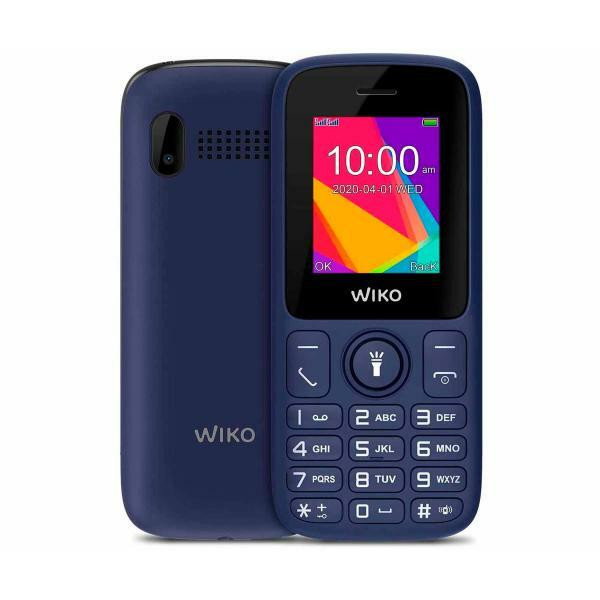 Smartphone Android Samsung Wiko F100 Azul  Móvil Senior Dual Sim 1.8'' Cámara Vga Bluetooth Radio Fm