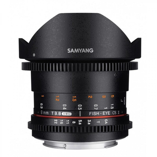 Samyang - SAMYANG Objectif vidéo 8mm T3.8 Fisheye VDSLR II Sony E Samyang  - Samyang