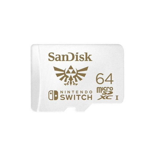 Sandisk - Carte mémoire flash SanDisk pour Nintendo Switch - 64 Go - UHS-I U3 - microSDXC Sandisk  - Carte SD