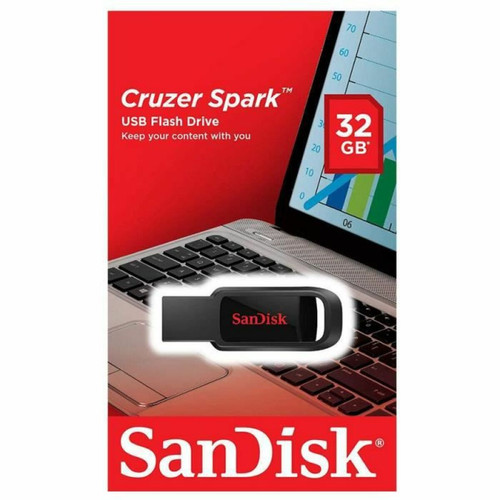 Clés USB 5PCS Clé USB Sandisk Cruzer Spark 32 Go USB 2.0 Flash Pen Drive
