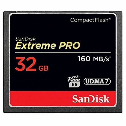 Carte SD Sandisk Carte Mémoire CompactFlash SanDisk Extreme Pro 32 Go UDMA7