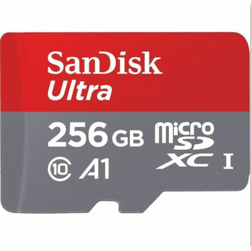 Carte Micro SD Sandisk Carte mémoire micro SDXC SanDisk Ultra 256Go A1 95Mo/s Class 10 Micro SD SDXC