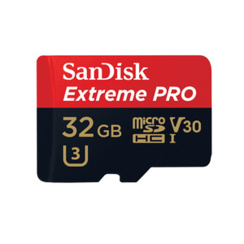 Sandisk - Carte microSDHC Extreme Pro 32 Go + SD Adapter + Rescue Pro Deluxe 95MB/s V30 UHS-I - Carte SD