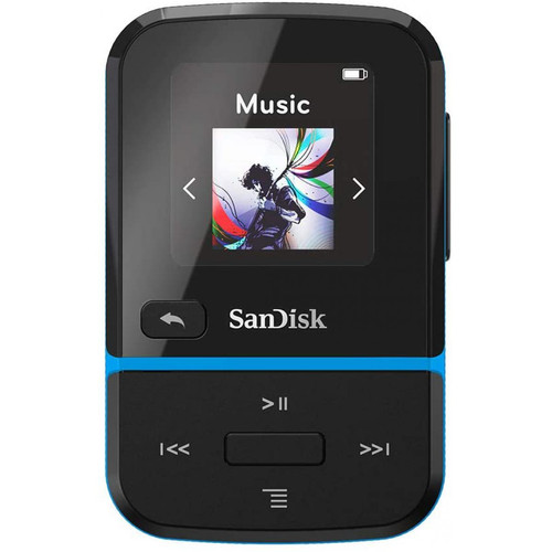 Sandisk - lecteur MP3 Sport Go de 16 go bleu noir - MP3