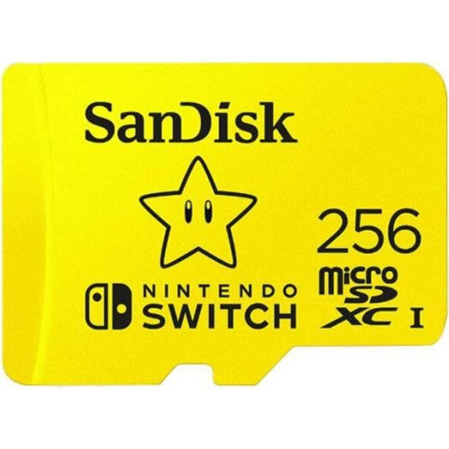 Sandisk - SanDisk – carte mémoire micro sd 256 go-128 go pour Nintendo Switch, extension compatible avec le jeu sur le thème [CDE99E5] - Sandisk