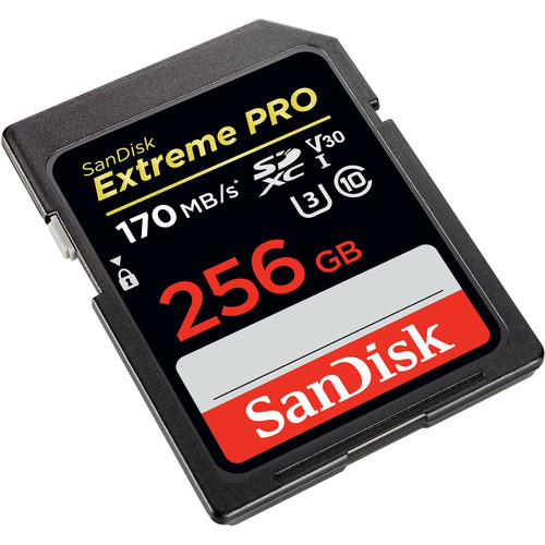 Sandisk Carte mémoire flash - SANDISK - - 256GB - - (SDSDXXY-256G-GN4IN)