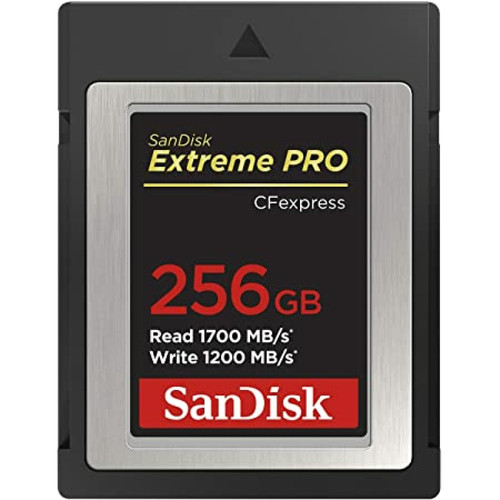Sandisk - sandisk - cards sdcfexpress 256gb extreme pro 1700mb/s r 1200mb/s w 4x6 Sandisk - Sandisk extreme pro