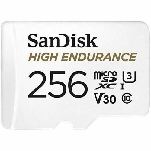 Sandisk - SanDisk HIGH ENDURANCE Carte microSDHC 256Go + Adaptateur SD - pour le monitoring vidéo domestique ou sur dashcam – jusqu'à 100Mo/s Sandisk  - Sandisk