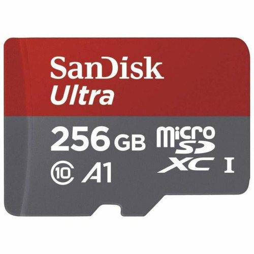 Sandisk - SanDisk - SDSQUAR-256G-GN6MA - Carte Mémoire MicroSDHC Ultra 256GB avec Vitesse Sandisk  - Carte mémoire