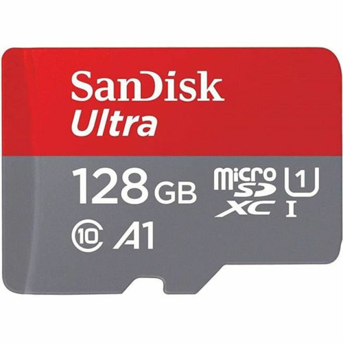 Carte SD Sandisk Sandisk ultra 128 Go Carte Mémoire Micro Micro SD MicroSDXC Class 10 UHS-I 120Mb/s