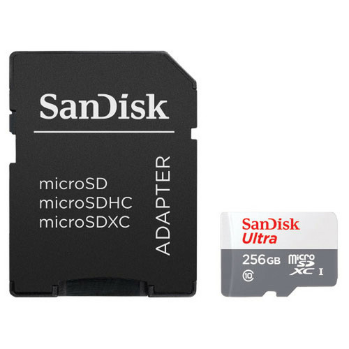 Sandisk - SanDisk Ultra microSDXC 256 Go + adaptateur SD Sandisk  - Sandisk