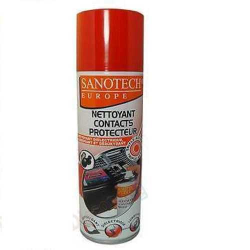 Sanotech - SANOTECH Nettoyant contacts protecteur 200ml - Spray et Lingettes Multi-Usage