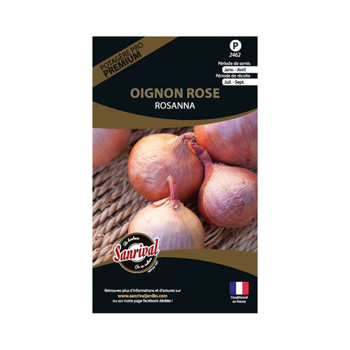 Sanrival - Graines potagères premium oignon Rose Rosanna Sanrival  - Graine & potager Rare