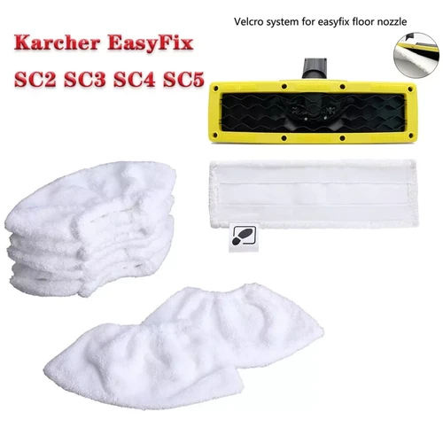 Sans Marque - Tampon de nettoyage de rechange pour Karcher EasyFix SC2 SC3 SC4 SC5, pièces détachées Sans Marque  - Petit électroménager Electroménager