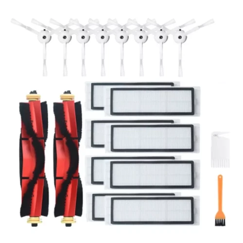 Sans Marque - Kit d'accessoires pour aspirateur Robot Xiaomi Roborock S6 MAXV S6 PURE S6, filtre Hepa, brosse principale, brosse latérale Sans Marque  - Electroménager