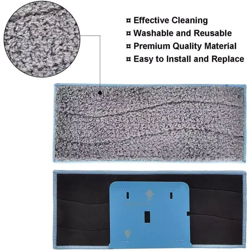 Accessoire entretien des sols Tampons de nettoyage humide de remplacement IRobot Braava Jet M6, accessoires fiables, tampons lavables, tampons secs/humides