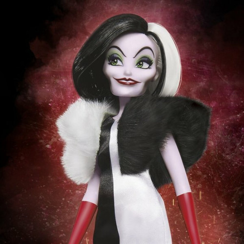 Poupées Disney Villains : Poupée mannequin Cruella d'Enfer