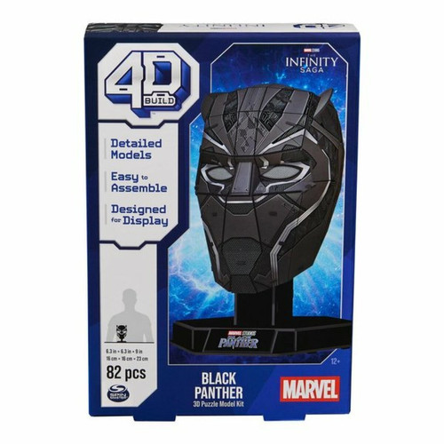 Ludendo - Puzzle 3D Black Panther Ludendo  - Puzzles 3D