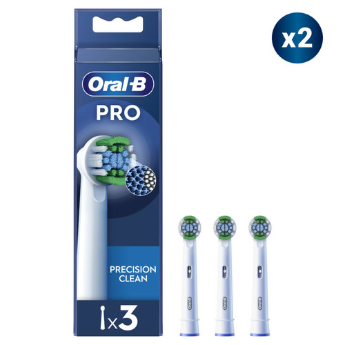 Oral-B - Oral-B Pro Precision Clean - 6 Brossettes Oral-B  - Oral b pro