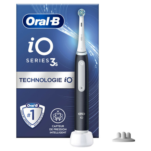 Oral-B - Oral-B iO 3S Brosse À Dents Électrique Noire Oral-B  - Oral b pro 2000 Brosse à dents électrique