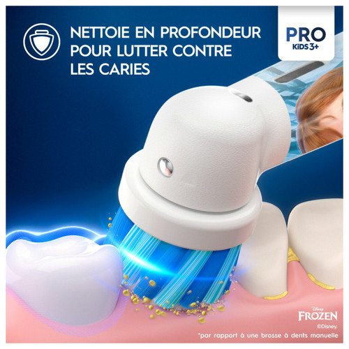 Oral-B Braun Oral-B Pro Kids La Reine Des Neiges Brosse À Dents Électrique