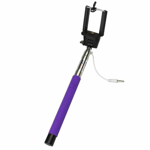 Sans Marque - Perche Selfie Télescopique Smartphone Violet Sans Marque  - Autres Accessoires Sans Marque
