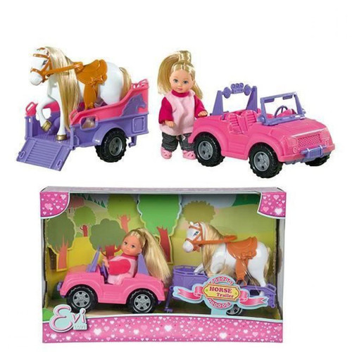 Simba Toys - Evi LOVE - Evi Horse Trailer Simba Toys  - Maisons de poupées Simba Toys