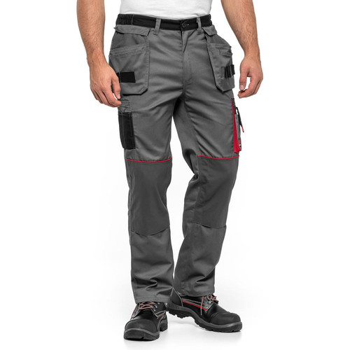 Sans Marque - Pantalon de travail LENNOX AVACORE gris-noir Taille 52 (94-98) Sans Marque  - Protections corps