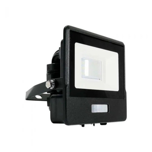 Spot, projecteur Sans Marque V-TAC Floodlight LED 10W 6500K 735lm Black