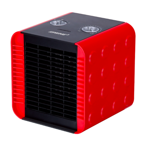 Sans Marque - Ventilateur thermique Prime3 PTC SFH81RD, 750W/1500W, rouge/noir Sans Marque  - Sans Marque