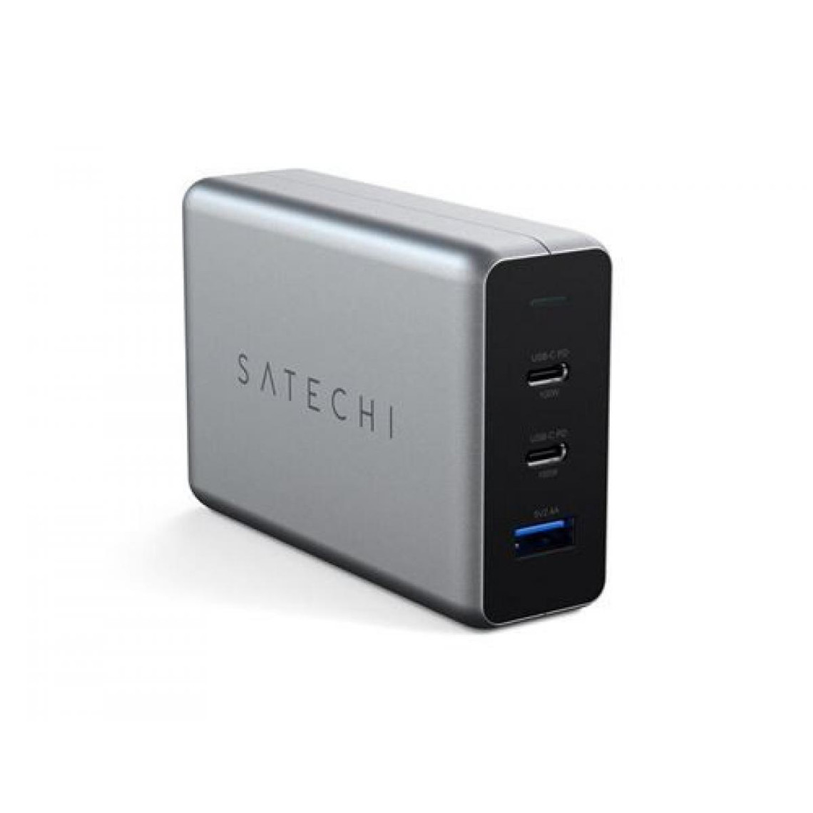 Satechi Chargeur de bureau Satechi USB C PD pour ordinateur portable 100 W Gris