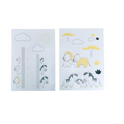 Sauthon - Stickers décoratifs Pluche et Pompon - Sauthon Baby Deco - Décoration chambre enfant Sauthon