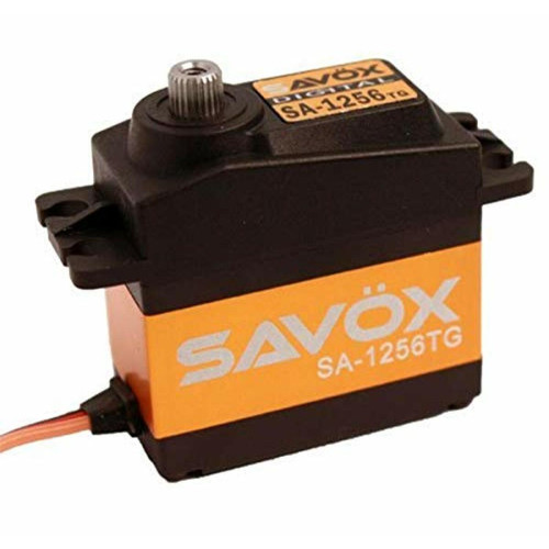 Voitures Savox Savox SAVSA1256Tg Sa-1256Tg couple AlevA, moteur sans noyau, servo numArique A engrenages en titane et aluminium, jeu rAduit (0,15277,7)