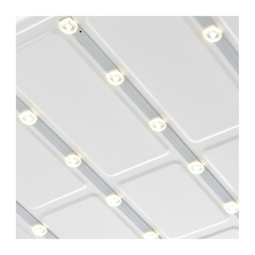 Saxby Panel LED Stratus Alliage Aluminium,acier,polystyrène Peinture blanc 3 Cm