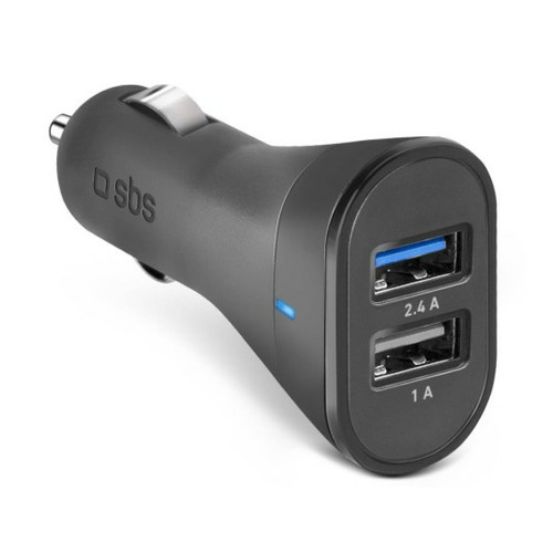 Sbs - Chargeur allume cigare Avec 2 Sorties Usb Sbs  - Chargeur allume cigare Chargeur Voiture 12V