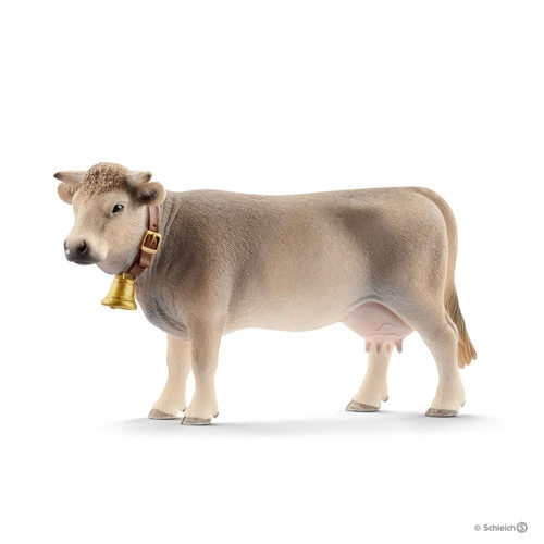 Schleich - Vache Braunvieh Schleich  - Animaux de la Ferme Animaux