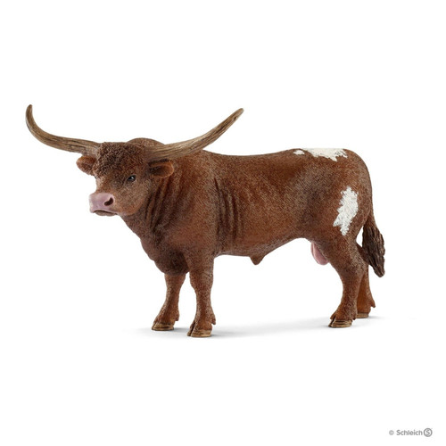 Schleich - Figurine - Taureau Texas Longhorn Schleich  - Animaux de la Ferme Animaux